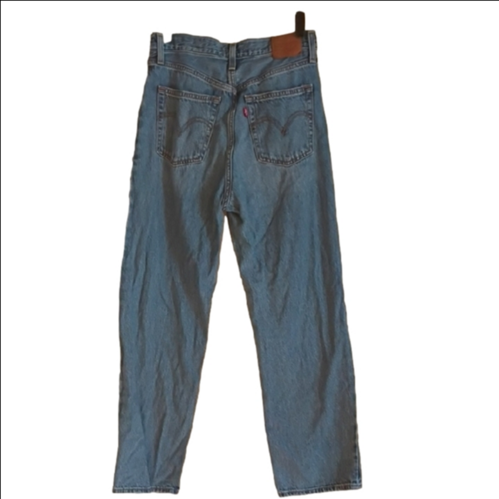 Levi's Premium Ribcage Straight Button Fly  Jeans. Size 28.Great For School. - Picture 6 of 12